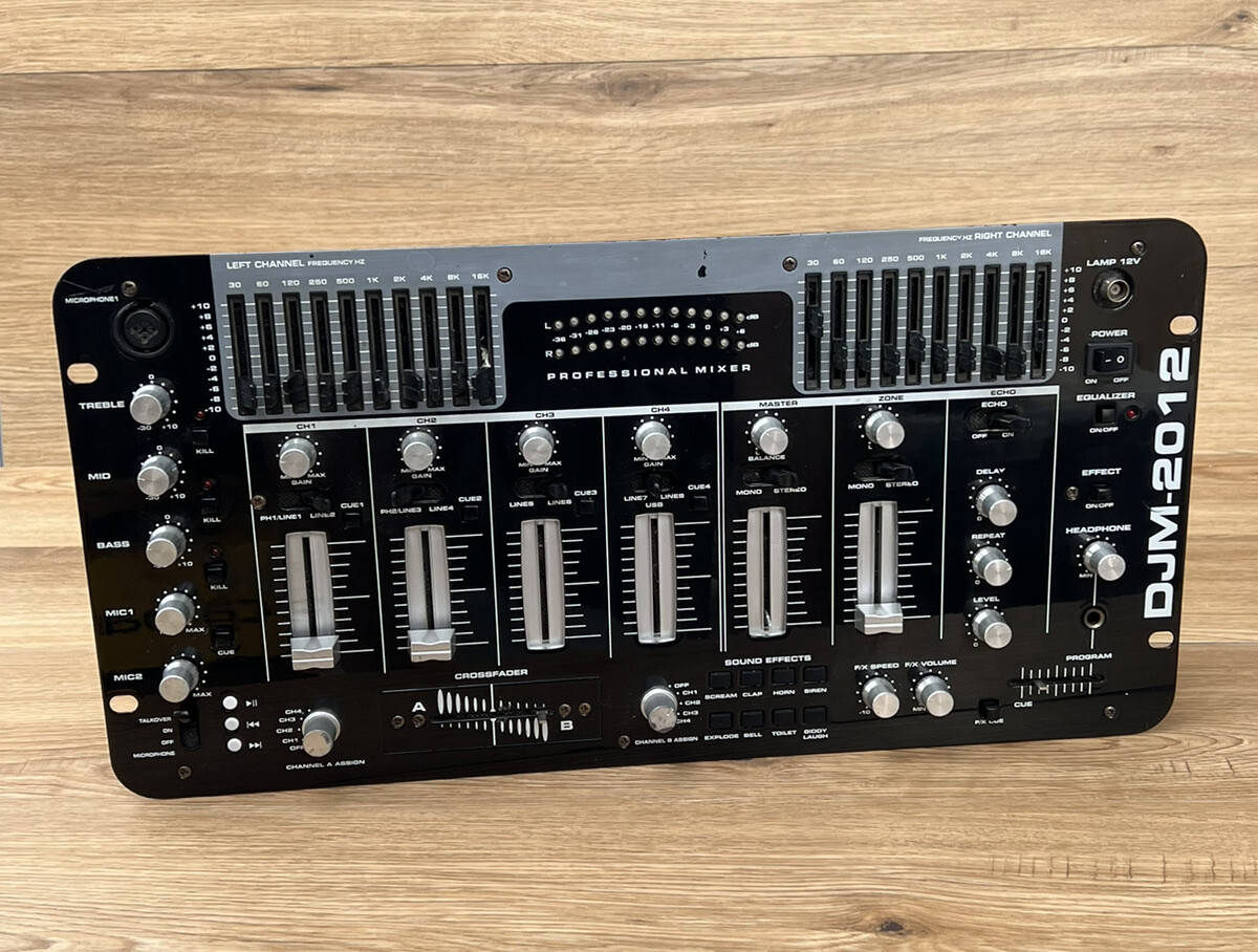 pioneer DJM500 Pioneer DJM-500 DJ Mixer Model 4-Channel