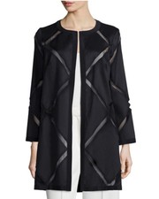 Milly Diamond Fill Coupe Jacket, Size M/l?????