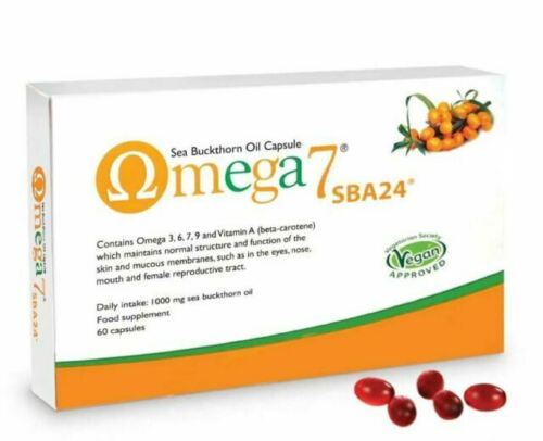 Pharma Nord Omega 7 Sea Buckthorn Oil Omega 3 6 7 And 9 - 60 Capsules - Picture 1 of 1