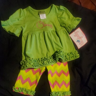 New With Tags StellaBella Custom Capri Set  18 Months Cloey