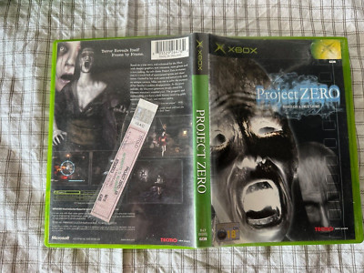 PROJECT ZERO (FATAL FRAME) Microsoft XBOX PAL ENGLISH CIB