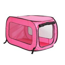 Portable Collapsible Pop Up Pet Kennel, 32.5 Inch L x 19.5 Inch W x 19.5 Inch H
