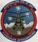 CH-47 Australian Army C Squadron Kandahar Afghanistan Embroidered Patch