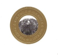 AUBURN UNIVERSITY WAR EAGLE GOLD EMBOSSED RAISED SEAL AND EAGLE