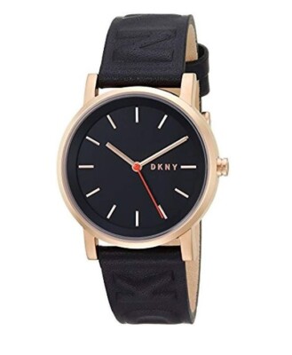 Dkny soho rose outlet gold watch