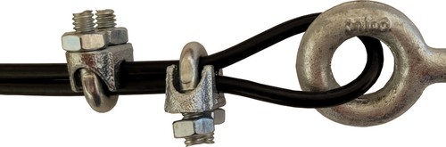Eye Bolt One Pack 3/8" x 2.5" Drop Forged Hot-Dipped Galvanized Eyebolt - Picture 5 of 5