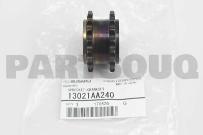 13021AA240 Genuine Subaru SPROCKET-CRANKSFT 13021-AA240 | eBay