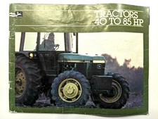 John Deere Vintage Color Brochure Tractors 40...