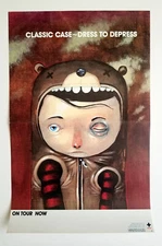Classic Case Band Dress To Depress Promo Poster 2005 Losing At Life RARE 11x17