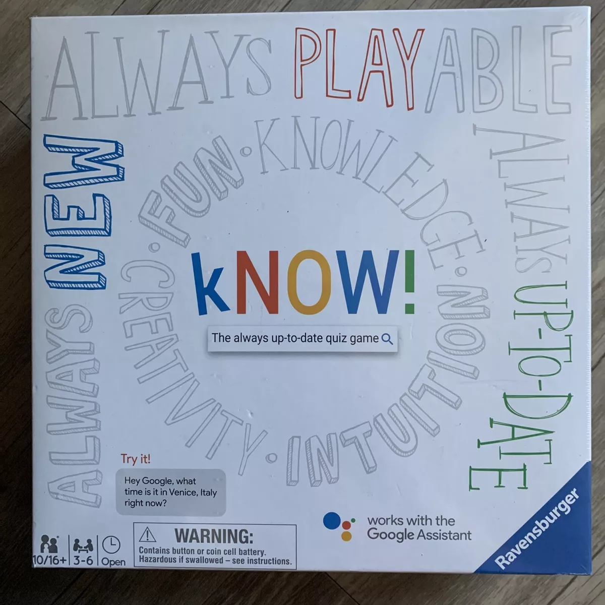 Review: KNOW! The Google Assistant Board Game By Ravensburger