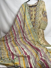 Printed Lawn Kameez Shalwar With Lawn Dupatta Bust 40 Medium Pakistani