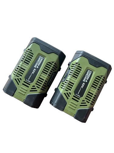 GREEN MACHINE Hurrikan-Stärke 62V 18.5m³/Mins Laubbläser Mit Akku Und