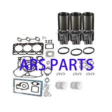 Overhaul Rebuild Kit Compatible for 3KB1 Isuzu Engine Hitachi