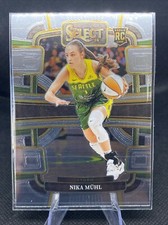 NIKA MUHL RC 2024 PANINI SELECT WNBA Concourse Rookie Card Seattle Storm