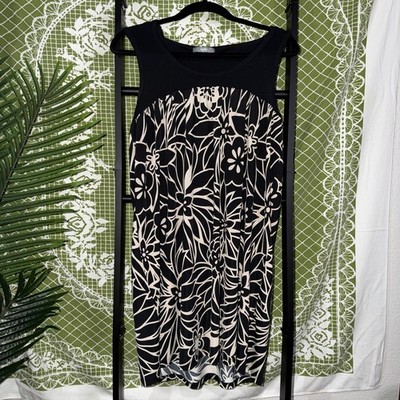 VTG Y2K Nally & Millie Floral Sleeveless Hooded Dress Small Made in USA
