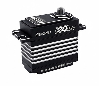 Power HD T70-12V High Voltage Brushless Steel Gear Servo 75.0kg/0.10sec@12.0V