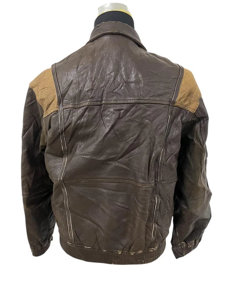 Vintage 80’s Japanese Brand Leather Jacket - Image 2 of 4