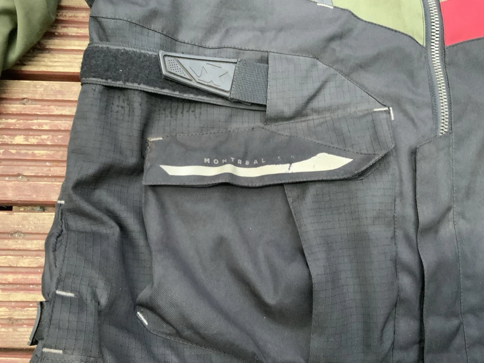 Oxford Montreal 3.0 Motorcycle Textile Jacket 4XL (50) Khaki Good Con - Image 3 of 4