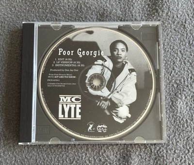 MC Lyte   Poor Georgie Promo CD Single
