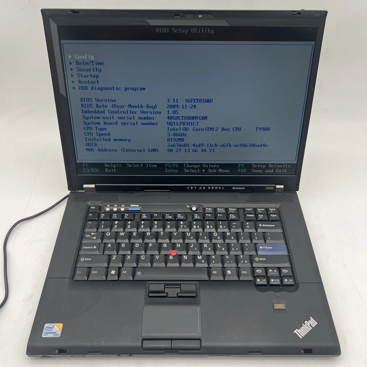 Lenovo ThinkPad W500 PC Laptops & Netbooks for Sale | Shop New