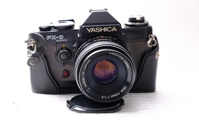 Yashica FX-D Quartz mit 1.9 / 50 | kompakte analoge SLR | B-Ware