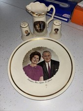 President and Mrs. Lyndon B. Johnson Collector Plate