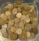 1909-1958 Lincoln Wheat Cent Penny 200ct Bulk Lot PDS Mint Marks
