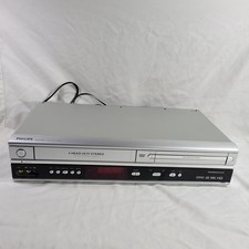 Philips DVP3050V DVD / VCR Player Combo VHS  DVD Player 2005 No Remote TESTED