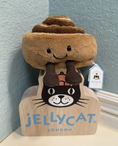 Jellycat Authentic Amuseables Cinnamon Bun Super Soft Cute Plush New With Tags
