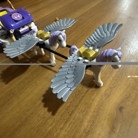 LEGO Elves: Aira's Pegasus Sleigh (41077) complete set with book no box 