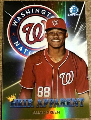 2022 Bowman Draft Heir Apparent - Elijah Green #HA-5 Gold /50 Nationals