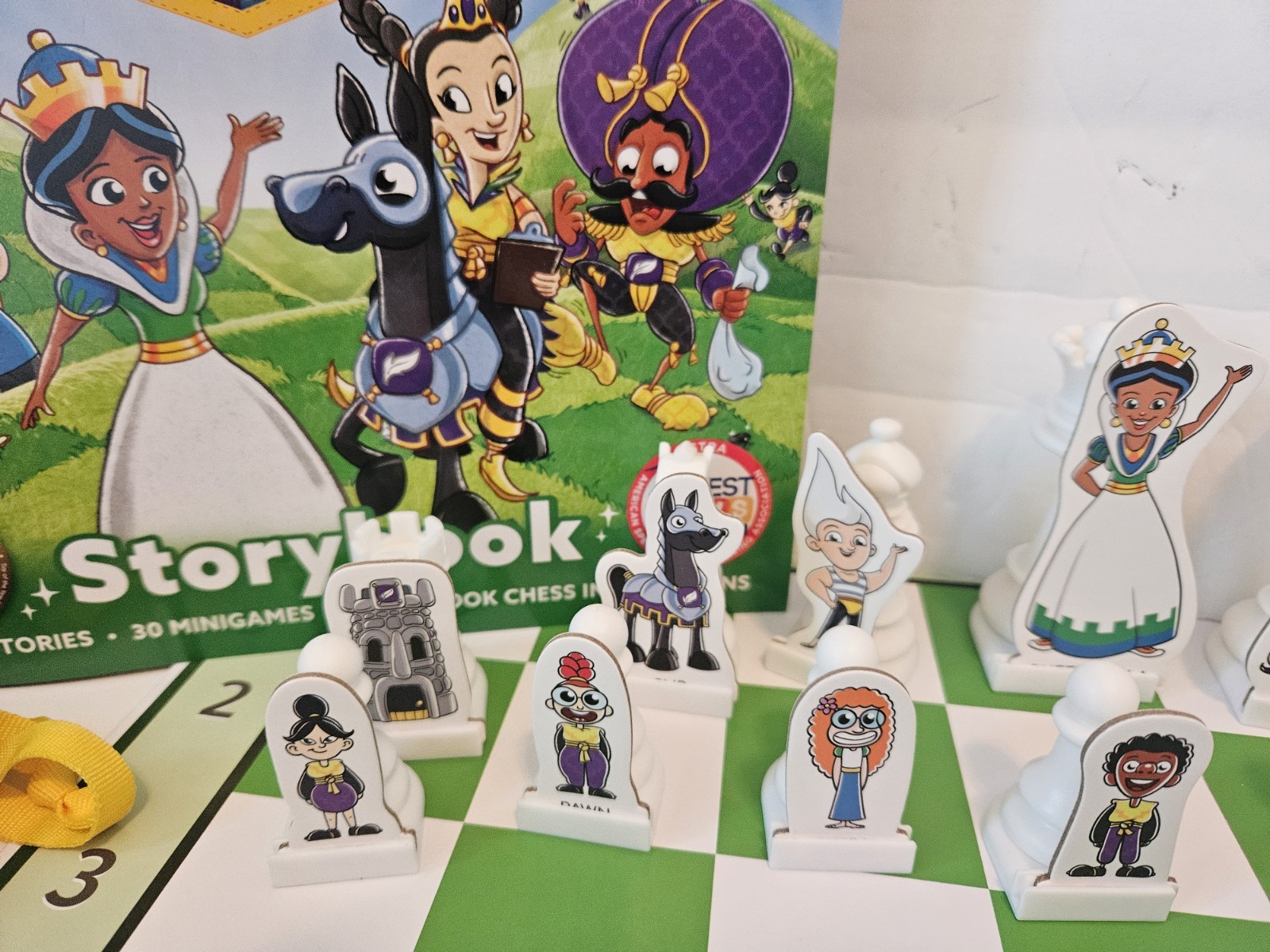 Story Time Chess Educational Game Mom's, Parents Choice & Tilly Wig Award Winner