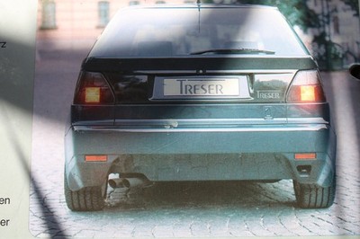 Treser Rückleuchten schwarz- Gutachten !!  VW  Golf 2 , Typ 19 E