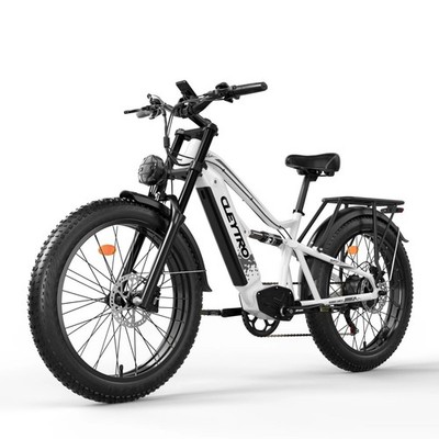  E-Bike,26 Zoll Fat Tire Elektrofahrrad,48V 18AH Cleytro ES7 E-Mountainbike