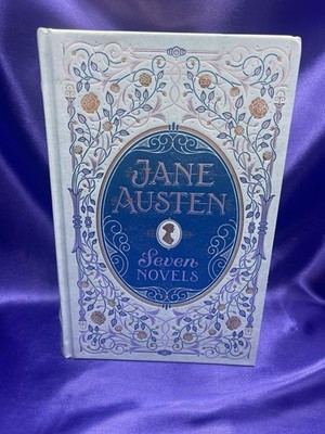 Jane Austin: Seven Novels (Hardcover, Barnes & Noble) Blue Gold Pages