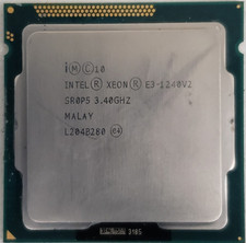 Intel Xeon E3-1240 v2 3.40GHz 4-Core 8MB LGA1155 Server Workstation Processor.