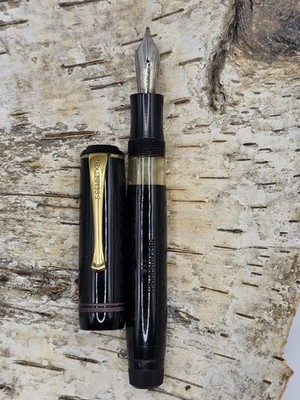 Vintage  Füller Soennecken 116 Celluloid mit originaler Feder in Federstärke B
