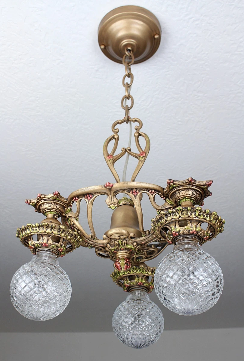 USA 1930s　ランプ　ライト　照明　レトロ　アンティーク 1930s Chandeliers for sale | eBay
