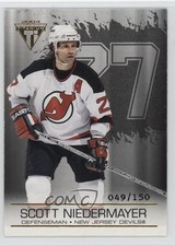 2003 Pacific Private Stock Titanium Hobby Jersey Number Scott Niedermayer 08jr