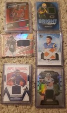 Blake Corum, Jayden Reed, Odell Beckham Jr., Luke Schoonmaker Patch Lot NFL