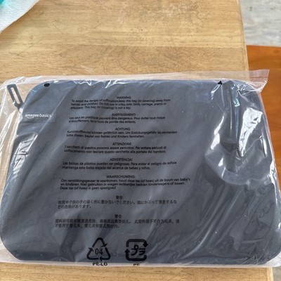 Amazon Basics Black Tablet Soft Sleeve/Pouch/Case/Cover - 8'' x 10'' Outside-NEW