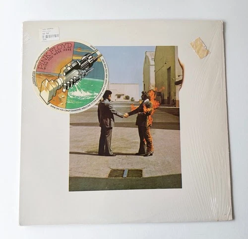 Pink Floyd Wish You Were Here Columbia 33453 Shrink Prog Rock LP
