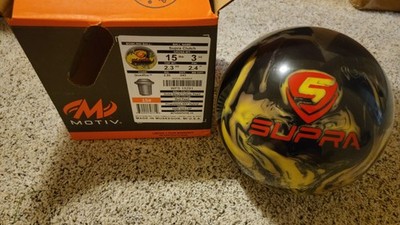 Motiv Supra Clutch Bowling Ball 1st Quality | 15 Pounds | 2.4