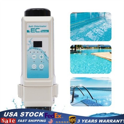 Complete Salt Water Pool Chlorine Generator System for 26000 Gallon Chlorinator