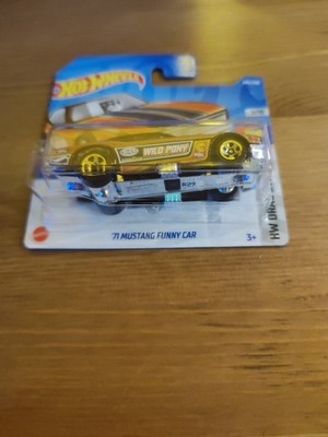 Hot Wheels 1:64 '71 Mustang Funny Car Treasure Hunt HW Drag Strip 9/10 I HCX95