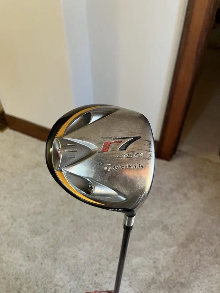 Driver TaylorMade R7 SuperQuad 460 MWT 10.5 R65 eixo REAX ponta média destro flexível R - Imagem 2 de 3
