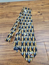 Vintage Peanuts Snoopy Neck Tie Silk Made In USA Iron Workers Construction