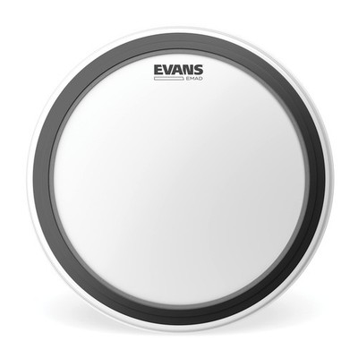 Evans EMAD 18 Inch Coated Bass Drum Head with Adjustable Damping System
