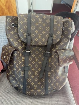 Louis Vuitton Christopher Backpack PM Brown Canvas