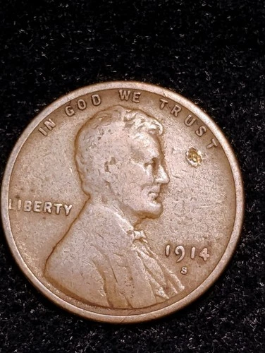 1914 S ~ LINCOLN WHEAT CENT ~ VG